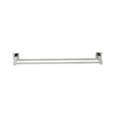 Aguzzo Quadro Stainless Steel Double Bar Towel Rail