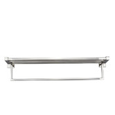 Aguzzo Quadro 600mm Stainless Steel Towel Rail