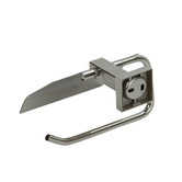 Aguzzo Quadro Stainless Steel Toilet Roll Holder
