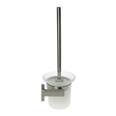 Aguzzo Quadro Stainless Steel Toilet Brush Holder