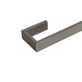 Aguzzo Montangna Stainless Steel Single Bar Towel Rail