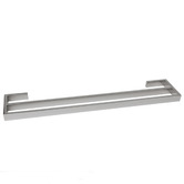 Aguzzo Montangna Stainless Steel Double Bar Towel Rail