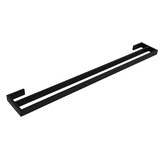 Aguzzo Montangna Stainless Steel Double Bar Towel Rail