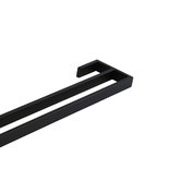 Aguzzo Montangna Stainless Steel Double Bar Towel Rail