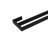 Aguzzo Montangna Stainless Steel Double Bar Towel Rail