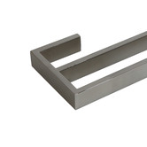 Aguzzo Montangna Stainless Steel Double Bar Towel Rail
