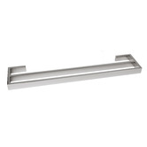 Aguzzo Montangna Stainless Steel Double Bar Towel Rail