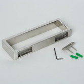 Aguzzo Montangna 350mm Stainless Steel Hand Towel Rail