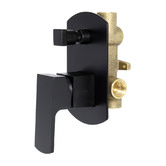 Aguzzo Terrus Wall Mounted Shower Mixer Diverter