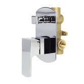 Aguzzo Terrus Wall Mounted Shower Mixer Diverter