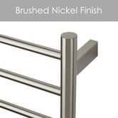 Aguzzo EZY FIT 600 x 920mm Round Tube Heated Towel Rail