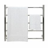 Aguzzo Round Tube EZY FIT Dual Wired Heated Towel Rail