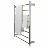Aguzzo EZY FIT Round Tube  Dual Wired Heated Towel Rail