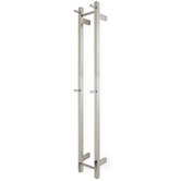 Aguzzo EZY FIT 1400mm Chrome Stainless Steel Heated Towel Rail