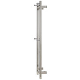 Aguzzo EZY FIT 1400mm Chrome Stainless Steel Heated Towel Rail