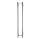 Aguzzo EZY FIT 1400mm Chrome Stainless Steel Heated Towel Rail