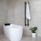 Aguzzo EZY FIT 1400mm Stainless Steel Heated Towel Rail