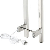 Aguzzo EZY FIT 1400mm Stainless Steel Heated Towel Rail