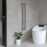 Aguzzo EZY FIT 1400mm Stainless Steel Heated Towel Rail