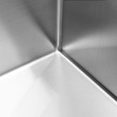 Aguzzo Elon 500mm Single Stainless Steel Kitchen Sink