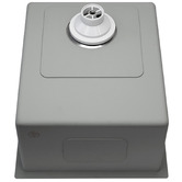 Aguzzo 390mm Single Kitchen Sink