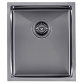 Aguzzo 390mm Single Stainless Steel Kitchen Sink
