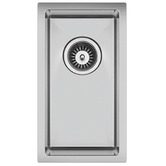 Aguzzo Elon 250mm Single Half Stainless Steel Kitchen Sink
