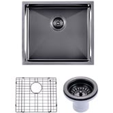 Aguzzo Adira 500mm Single Stainless Steel Kitchen Sink