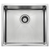 Aguzzo 510mm Single Stainless Steel Kitchen Sink