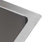 Aguzzo Elon 760mm Single Stainless Steel Kitchen Sink