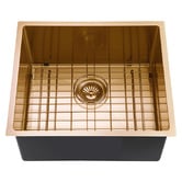 Aguzzo Adira 500mm Single Stainless Steel Kitchen Sink