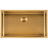 Aguzzo 762mm Single Stainless Steel Kitchen Sink