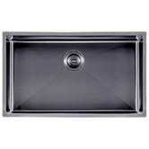 Aguzzo 762mm Single Stainless Steel Kitchen Sink
