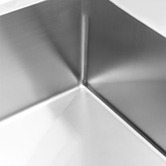Aguzzo 510mm Single Stainless Steel Kitchen Sink
