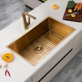Aguzzo 762mm Single Stainless Steel Kitchen Sink
