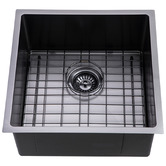 Aguzzo 440mm Single Stainless Steel Kitchen Sink