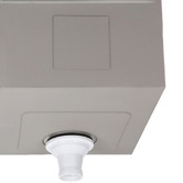 Aguzzo 1160mm Double Stainless Steel Kitchen Sink with Drainer