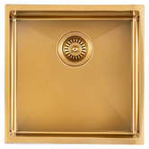 Aguzzo 440mm Single Stainless Steel Kitchen Sink
