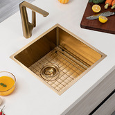 Aguzzo 440mm Single Stainless Steel Kitchen Sink