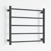 Aguzzo EZY FIT Square Tube Dual Wired Heated Towel Rail