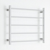 Aguzzo EZY FIT Square Tube Dual Wired Heated Towel Rail