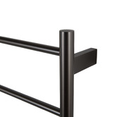 Aguzzo EZY FIT 600 x 920mm 10 Bar Heated Towel Rail