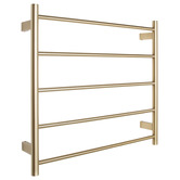 Aguzzo EZY FIT 750 x 700mm 5 Bar Heated Towel Rail