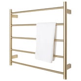Aguzzo EZY FIT 750 x 700mm 5 Bar Heated Towel Rail
