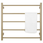 Aguzzo EZY FIT 750 x 700mm 5 Bar Heated Towel Rail