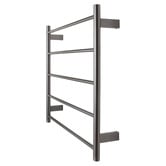 Aguzzo EZY FIT 750 x 700mm 5 Bar Heated Towel Rail