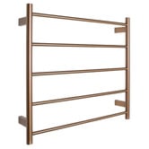 Aguzzo EZY FIT 750 x 700mm 5 Bar Heated Towel Rail