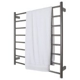 Aguzzo EZY FIT 900 x 920mm 8 Bar Heated Towel Rail