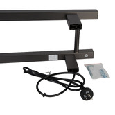 Aguzzo EZY FIT 1400mm Heated Double Vertical Towel Bar