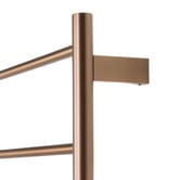 Aguzzo EZY FIT 750 x 700mm 5 Bar Heated Towel Rail